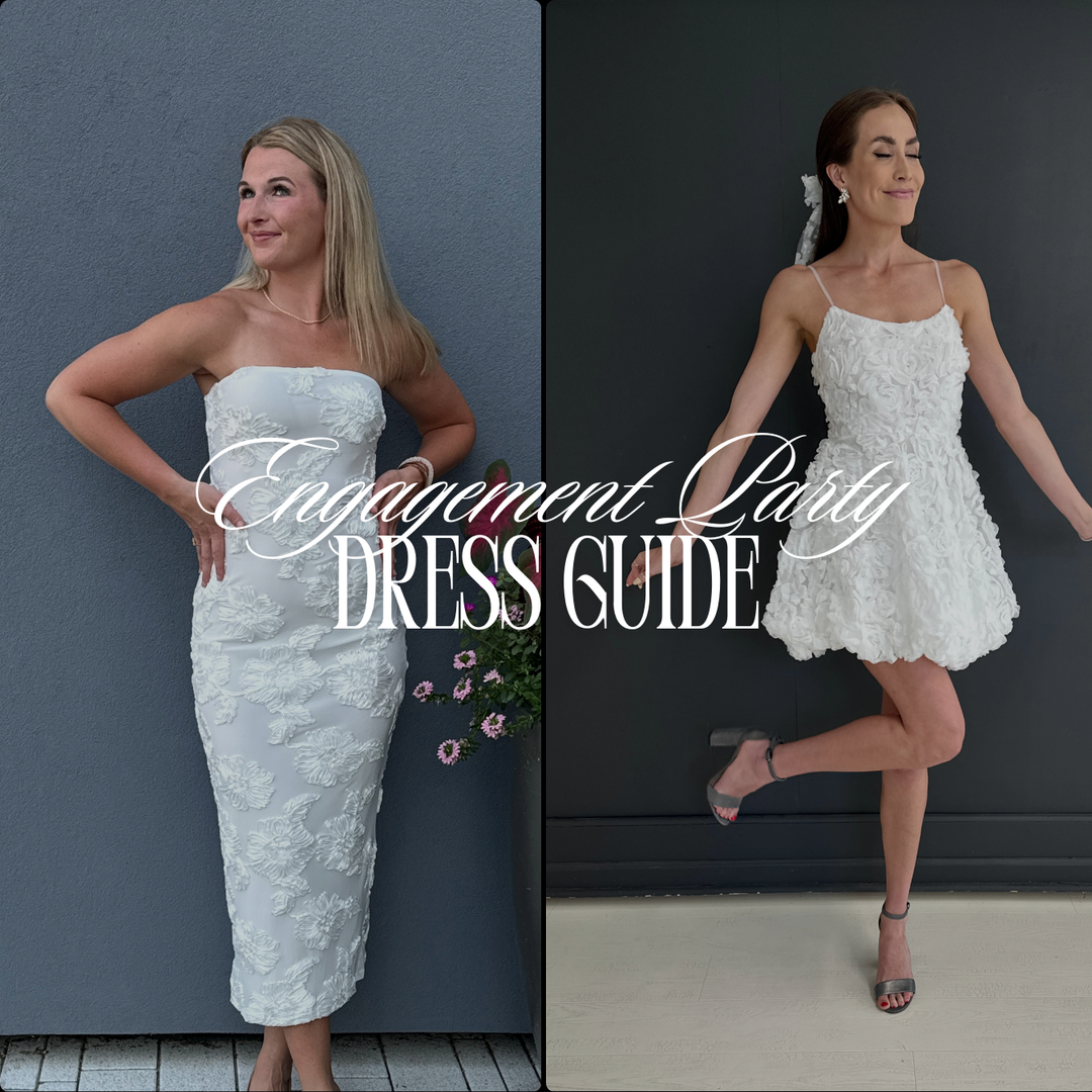 The Ultimate Engagement Party Dress Guide